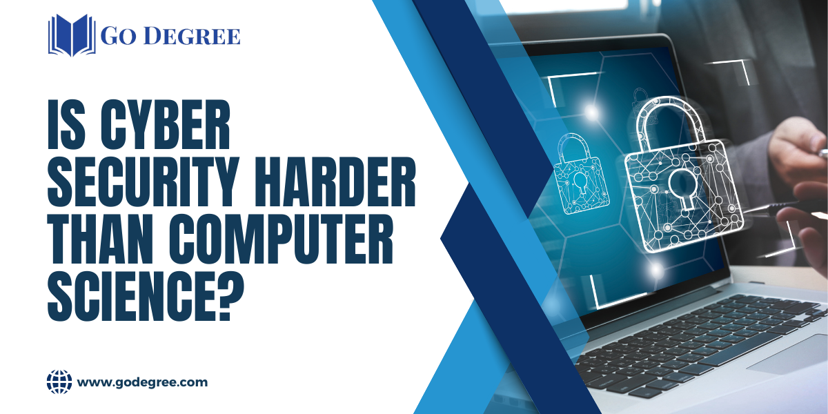 Is Cyber Security Harder Than Computer Science?
