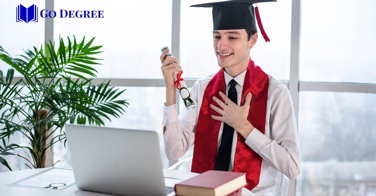 Will My Online Degree Say Online